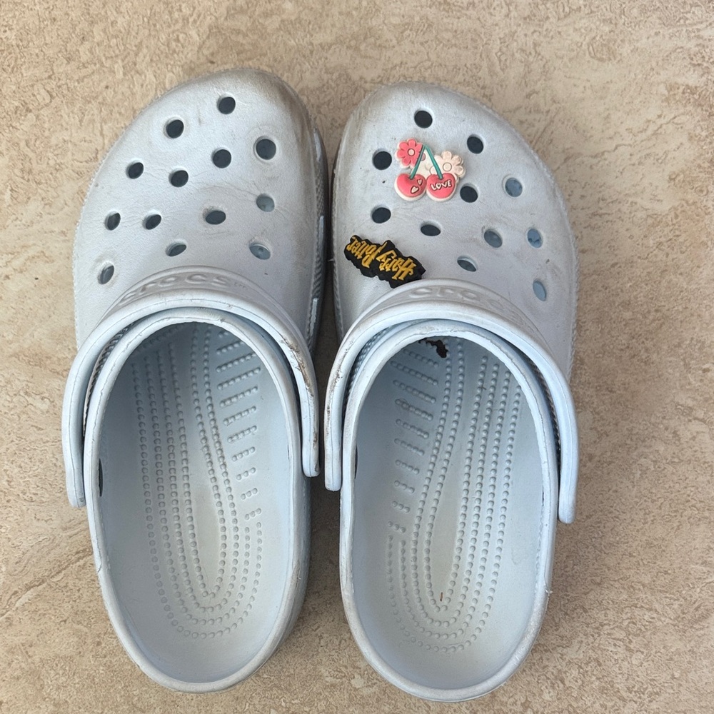 CROCS  Light  Blue